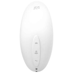 Comprar SATISFYER - VULVA LOVER 2 ESTIMULADOR Y VIBRADOR BLANCO al mejor precio - Envíos Discretos