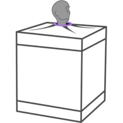 Comprar SECRET DOME - KINK CLUB CABINA BUKKAKE MORADO al mejor precio - Envíos Discretos