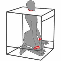 Comprar SECRET DOME - KINK CLUB CABINA BUKKAKE NEGRO & ROJO al mejor precio - Envíos Discretos