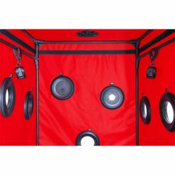 Comprar SECRET DOME - KINK CLUB CABINA SCANDALE NEGRO & ROJO al mejor precio - Envíos Discretos
