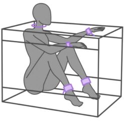 Comprar SECRET DOME - KINK CLUB LA NICHE CABINA  MORADO al mejor precio - Envíos Discretos