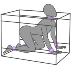 Comprar SECRET DOME - KINK CLUB LA NICHE CABINA  MORADO al mejor precio - Envíos Discretos