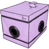 Comprar SECRET DOME - KINK CLUB LA NICHE CABINA  MORADO al mejor precio - Envíos Discretos