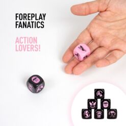 Comprar SECRET PLAY - JUEGO 2 DADOS FOREPLAY FANATICS al mejor precio - Envíos Discretos