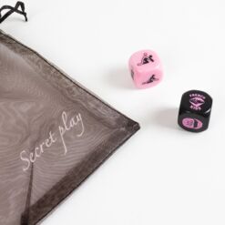Comprar SECRET PLAY - JUEGO 2 DADOS FOREPLAY FANATICS al mejor precio - Envíos Discretos