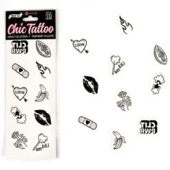 Comprar SECRET PLAY - SET DE 10 TATTOOS TEMPORALES CANDY COLLECTION al mejor precio - Envíos Discretos