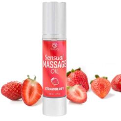 Comprar SECRETPLAY - ACEITE DE MASAJE FRESA al mejor precio - Envíos Discretos