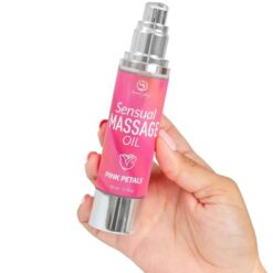 Comprar SECRETPLAY - ACEITE DE MASAJE PÉTALOS DE ROSA al mejor precio - Envíos Discretos