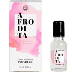 Comprar SECRETPLAY - AFRODITA PERFUME EN ACEITE FEROMONAS MUJER 20 ML al mejor precio - Envíos Discretos