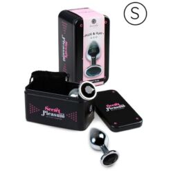 Comprar SECRETPLAY - ANAL PLUG NEGRO S al mejor precio - Envíos Discretos