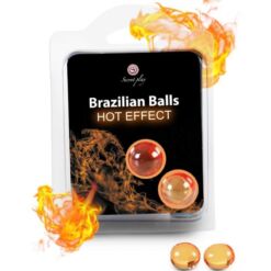 Comprar SECRETPLAY - BRAZILIAN BALLS EFECTO CALOR 2 UNIDADES al mejor precio - Envíos Discretos