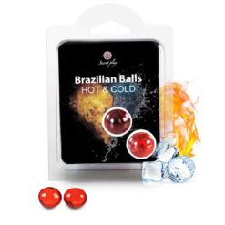 Comprar SECRETPLAY - BRAZILIAN BALLS EFECTO CALOR & FRIO  2 UNIDADES al mejor precio - Envíos Discretos