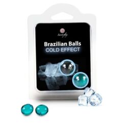 Comprar SECRETPLAY - BRAZILIAN BALLS EFECTO FRIO 2 UNIDADES al mejor precio - Envíos Discretos