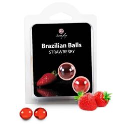 Comprar SECRETPLAY - BRAZILIAN BALLS FRESAS SET 2 BOLAS al mejor precio - Envíos Discretos