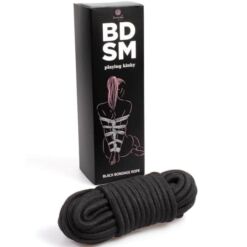 Comprar SECRETPLAY - CUERDA BONDAGE NEGRA BDSM COLLECTION al mejor precio - Envíos Discretos