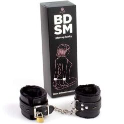 Comprar SECRETPLAY - ESPOSAS NEGRAS BDSM COLLECTION al mejor precio - Envíos Discretos
