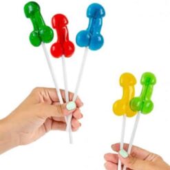 Comprar SECRETPLAY - EXPOSITOR SURTIDO PIRULETAS PENE CON ALCOHOL 40 UNIDADES al mejor precio - Envíos Discretos