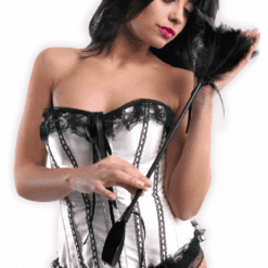 Comprar SECRETPLAY - FUSTA & PLUMA NEGRO al mejor precio - Envíos Discretos