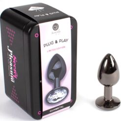 Comprar SECRETPLAY - GUNMETAL BUTT PLUG TALLA S 7 CM al mejor precio - Envíos Discretos