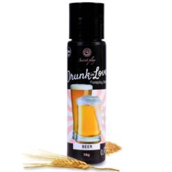 Comprar SECRETPLAY - LUBRICANTE DRUN IN LOVE CERVEZA 60 ML al mejor precio - Envíos Discretos
