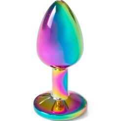 Comprar SECRETPLAY - METAL BUTT PLUG MULTICOLOR TALLA S 7 CM al mejor precio - Envíos Discretos