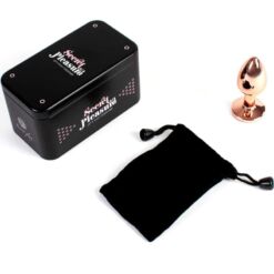 Comprar SECRETPLAY - METAL BUTT PLUG ORO ROSA TALLA S 7 CM al mejor precio - Envíos Discretos