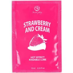 Comprar SECRETPLAY - MONODOSIS LUBRICANTE FRESAS & NATA 10 ML al mejor precio - Envíos Discretos