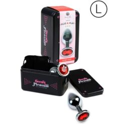 Comprar SECRETPLAY - PLUG ANAL ROJO L al mejor precio - Envíos Discretos