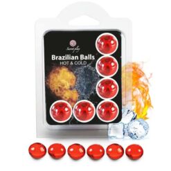 Comprar SECRETPLAY - SET 6 BRAZILIAN BALLS EFECTO FRIO Y CALOR al mejor precio - Envíos Discretos