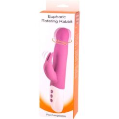 Comprar SEVEN CREATIONS - EUPHORIC VIBRADOR CONEJITO CON ROTACIÓN LILA al mejor precio - Envíos Discretos