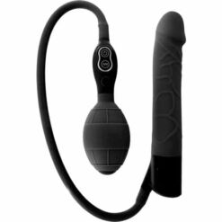Comprar SEVEN CREATIONS - VIBRADOR HINCHABLE NEGRO al mejor precio - Envíos Discretos