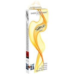 Comprar SHEER GLYDE - DAMS LÁMINAS LATEX SEXO ORAL COLA al mejor precio - Envíos Discretos
