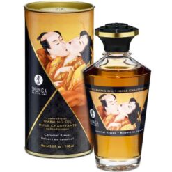 Comprar SHUNGA - ACEITE MASAJE EFECTO CALOR SABOR CARAMELO 100 ML al mejor precio - Envíos Discretos