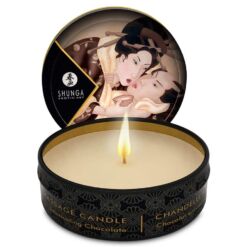 Comprar SHUNGA - MINI CARESS BY CANDELIGHT VELA MASAJE CHOCOLATE 30 ML al mejor precio - Envíos Discretos