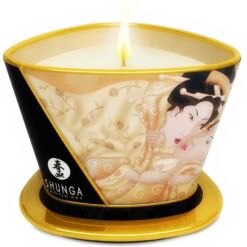 Comprar SHUNGA - MINI CARESS BY CANDELIGHT VELA MASAJE VAINILLA 170 ML al mejor precio - Envíos Discretos