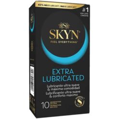 Comprar SKYN - PRESERVATIVO EXTRA LUBRICADO 10 UNIDADES al mejor precio - Envíos Discretos