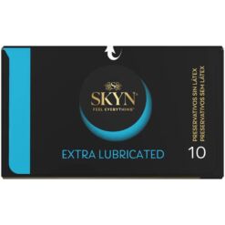 Comprar SKYN - PRESERVATIVO EXTRA LUBRICADO 10 UNIDADES al mejor precio - Envíos Discretos
