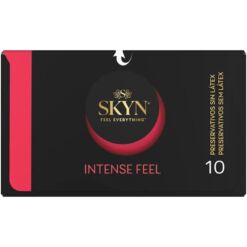 Comprar SKYN - PRESERVATIVO INTENSE FEEL TEXTURA CON DISEÑO ONDULADO 10 UNIDADES al mejor precio - Envíos Discretos