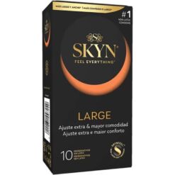 Comprar SKYN - PRESERVATIVO LARGE AJUSTE EXTRA 10 UNIDADES al mejor precio - Envíos Discretos