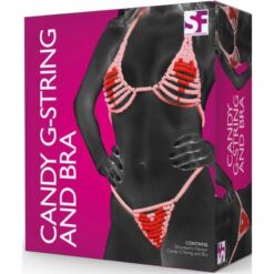 Comprar SPENCER & FLEETWOOD - SUJETADOR Y TANGA CARAMELOS LOVERS al mejor precio - Envíos Discretos