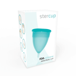 Comprar STERCUP - COPA MENSTRUAL FDA SILICONA AQUAMARINA - TALLA S al mejor precio - Envíos Discretos