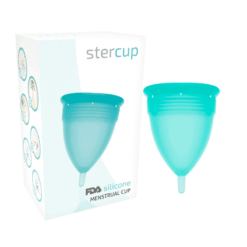 Comprar STERCUP - COPA MENSTRUAL FDA SILICONA AQUAMARINA - TALLA S al mejor precio - Envíos Discretos