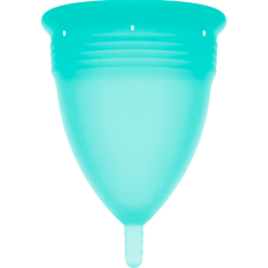 Comprar STERCUP - COPA MENSTRUAL FDA SILICONA AQUAMARINA - TALLA S al mejor precio - Envíos Discretos