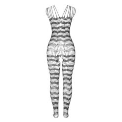 Comprar SUBBLIME - 951696 BODYSTOCKING CROTCHLESS DE REJILLA CON TIRAS EN HOMBROS NEGRO TALLA ÚNICA al mejor precio - Envíos Discretos