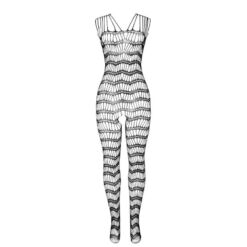 Comprar SUBBLIME - 951696 BODYSTOCKING CROTCHLESS DE REJILLA CON TIRAS EN HOMBROS NEGRO TALLA ÚNICA al mejor precio - Envíos Discretos
