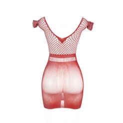 Comprar SUBBLIME - 951924 VESTIDO DE REJILLA CROCHÉ CORTO ROJO TALLA ÚNICA al mejor precio - Envíos Discretos