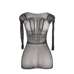 Comprar SUBBLIME - 951931 VESTIDO DE REJILLA CORTO CON ESPALDA DESCUBIERTA TALLA ÚNICA al mejor precio - Envíos Discretos