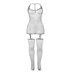 Comprar SUBBLIME - 951955 BODYSTOCKING DE REJILLA BRILLANTE TALLA ÚNICA al mejor precio - Envíos Discretos