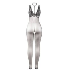 Comprar SUBBLIME - 951993 BODYSTOCKING CROTCHLESS DE REJILLA TRANSPARENTE NEGRO TALLA ÚNICA al mejor precio - Envíos Discretos