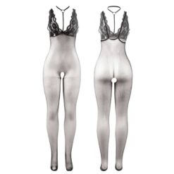 Comprar SUBBLIME - 951993 BODYSTOCKING CROTCHLESS DE REJILLA TRANSPARENTE NEGRO TALLA ÚNICA al mejor precio - Envíos Discretos